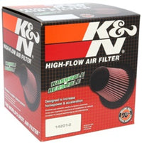 K&N Universal Carbon Fiber Filter 6in Flange / 7-1/2in OD-B / 5-1/8in OD-T / 5in H - Burkken Auto Parts