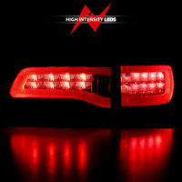 ANZO 2014-2016 Jeep Grand Cherokee LED Taillights Red/Smoke - Burkken Auto Parts