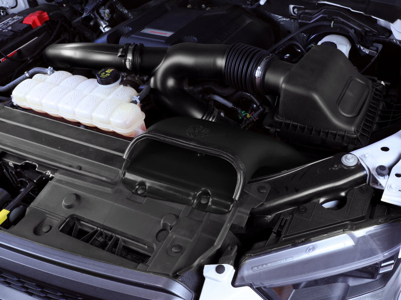 aFe Quantum Cold Air Intake System Scoop 15-18 Ford F150 EcoBoost V6-3.5L/2.7L - Burkken Auto Parts