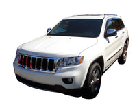 AVS 11-18 Jeep Grand Cherokee Ventvisor Outside Mount Window Deflectors 4pc - Smoke - Burkken Auto Parts