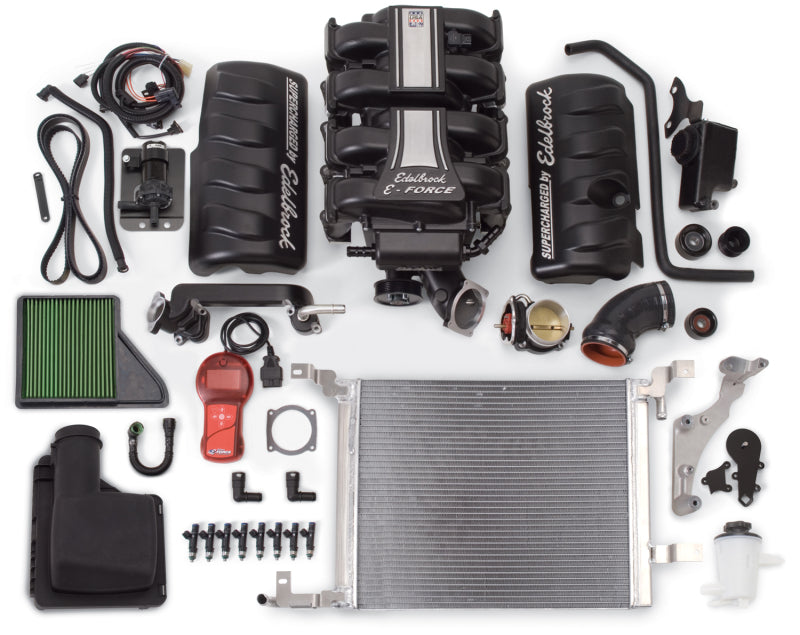 Edelbrock Supercharger Stage 1 - Street Kit 2010-2010 Ford Mustang 4 6L 3V w/ Tuner - Burkken Auto Parts