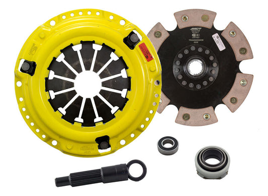 ACT 1988 Honda Civic HD/Race Rigid 6 Pad Clutch Kit - Burkken Auto Parts