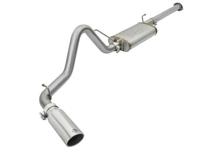 aFe MACH Force XP Cat-Back Stainless Steel Exhaust Syst w/Polished Tip Toyota Tacoma 05-12 L4-2.7L - Burkken Auto Parts