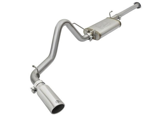 aFe MACH Force XP Cat-Back Stainless Steel Exhaust Syst w/Polished Tip Toyota Tacoma 05-12 L4-2.7L - Burkken Auto Parts