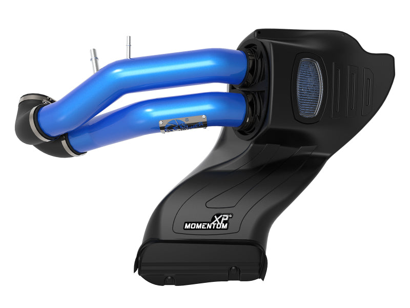 aFe Momentum XP Cold Air Intake System w/ Pro 5R Media Blue 15-19 Ford F-150 V8-5.0L - Burkken Auto Parts