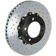 Brembo 01-04 996 C4S Front 2-Piece Discs 330x34 2pc Rotor Drilled - Burkken Auto Parts