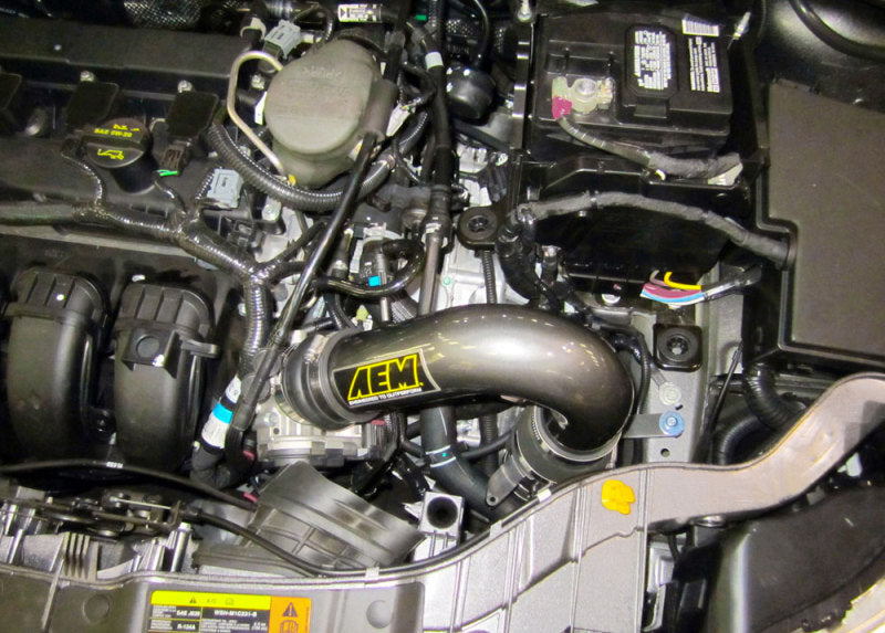 AEM 12 Ford Focus 2.0L L4 Gunmetal Grey Cold Air Intake - Burkken Auto Parts