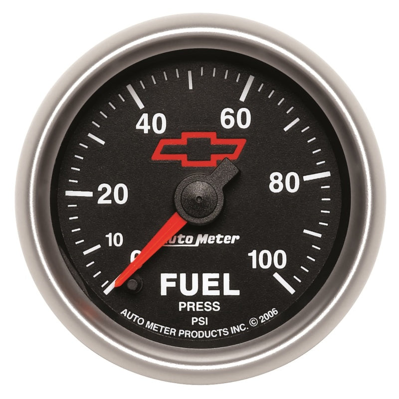 Autometer Sport-Comp II GM 52mm 0-100 PSI Full Sweep Electronic Fuel Pressure Gauge - Burkken Auto Parts