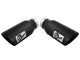 aFe Diesel Exhaust Tip Bolt On Black 4in Inlex x 6in Outlet x 15in - Burkken Auto Parts