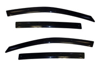 AVS 12-18 Chevy Sonic Hatch (5 Door) Ventvisor Outside Mount Window Deflectors 4pc - Smoke - Burkken Auto Parts