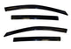 AVS 12-18 Chevy Sonic Hatch (5 Door) Ventvisor Outside Mount Window Deflectors 4pc - Smoke - Burkken Auto Parts