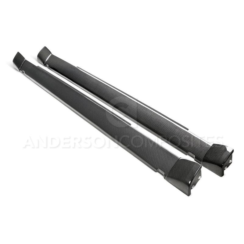 Anderson Composites 2018 Dodge Demon Type-WB Rockers (Pair) - Burkken Auto Parts