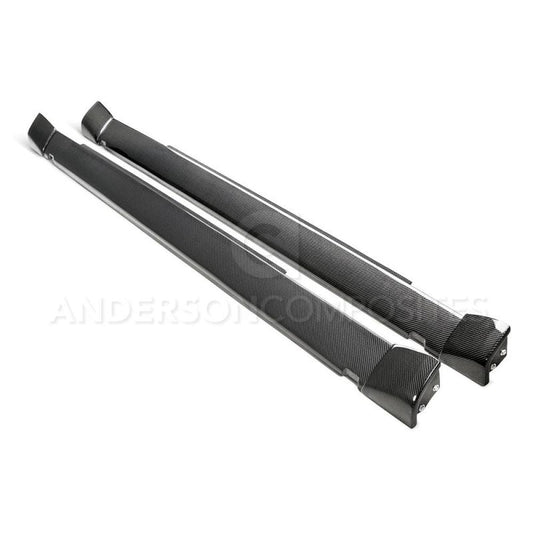 Anderson Composites 2018 Dodge Demon Type-WB Rockers (Pair) - Burkken Auto Parts