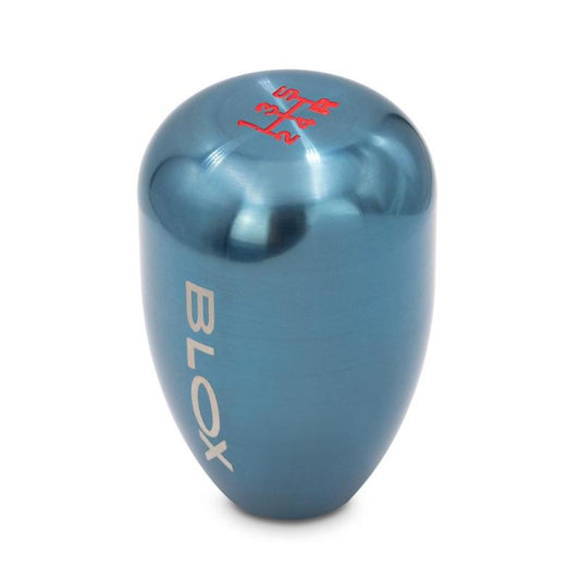 BLOX Racing 5-Speed Billet Shift Knob - Torch Blue 10x1.5mm - Burkken Auto Parts