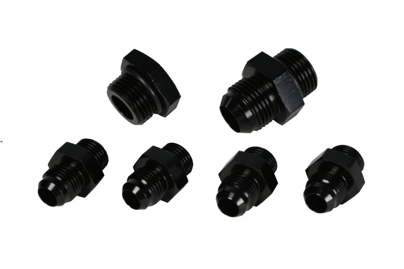 Aeromotive A4 Regulator Fitting Kit (for two (2) carbs) (4) AN-06/(1) AN-10/(1) AN-10 Plug) - Burkken Auto Parts