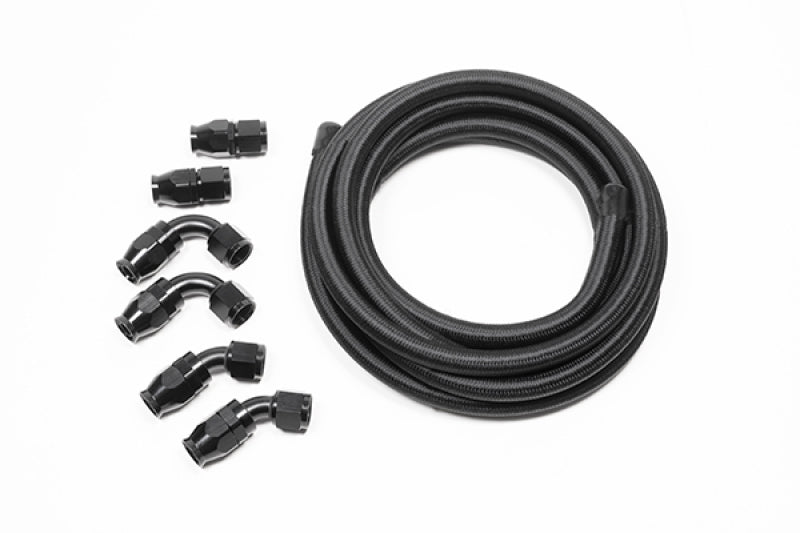 Radium Engineering 10AN Universal PTFE Hose Kit - Black - Burkken Auto Parts