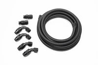 Radium Engineering 10AN Universal PTFE Hose Kit - Black - Burkken Auto Parts