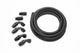 Radium Engineering 10AN Universal PTFE Hose Kit - Black - Burkken Auto Parts