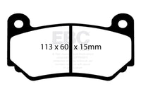 EBC 08-11 Lotus Exige 1.8 Supercharged (240) Greenstuff Front Brake Pads - Burkken Auto Parts