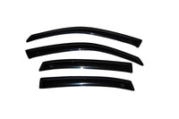 AVS 00-05 Chevy Impala Ventvisor Outside Mount Window Deflectors 4pc - Smoke - Burkken Auto Parts