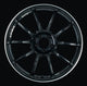 Advan RZII 17x8 +54 5-114.3 Racing Gloss Black & Ring Wheel - Burkken Auto Parts