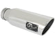 aFe MACH Force-XP 409 SS Exhaust Tip 4in In x 6in Out x 18in L Bolt-On Right - Burkken Auto Parts