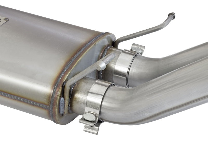 aFe MACH Force-Xp 3in CB SS Dual Exhaust w/Polished Tips 09-16 GM Silverado/Sierra 4.3L/4.8L/5.3L - Burkken Auto Parts