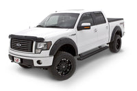 Lund 09-14 Ford F-150 (Ex Raptor) RX-Rivet Style Textured Elite Series Fender Flares - Black (4 Pc.) - Burkken Auto Parts