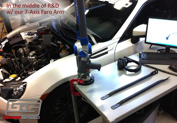 GrimmSpeed Subaru BRZ / Scion FR-S Master Cylinder Brace - Burkken Auto Parts