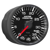 Autometer Spek-Pro 52.4mm 0-35 PSI Digital Stepper Motor Water Pressue Gauge - Burkken Auto Parts