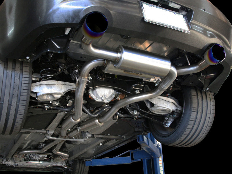 aFe Takeda 2-1/2in 304SS Cat-Back Exhaust Infiniti G37 08-13/Q60 14-15 V6-3.7 w/ Blue Flame Tips - Burkken Auto Parts