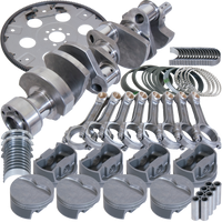 Eagle Chevy LT1350 1Pc 3.750in Crank 6.000in I-Beam 4.030in Pistons 168 Tooth FP Balanced Assembly - Burkken Auto Parts