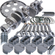 Eagle Chevy LT1350 1Pc 3.750in Crank 6.000in I-Beam 4.030in Pistons 168 Tooth FP Balanced Assembly - Burkken Auto Parts