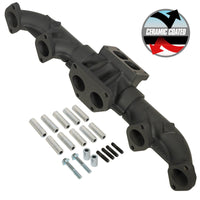 BD Diesel Pre-2002 ISX / Cummins Signature 600 ISX T6 Ceramic Coated Exhaust Manifold - Burkken Auto Parts