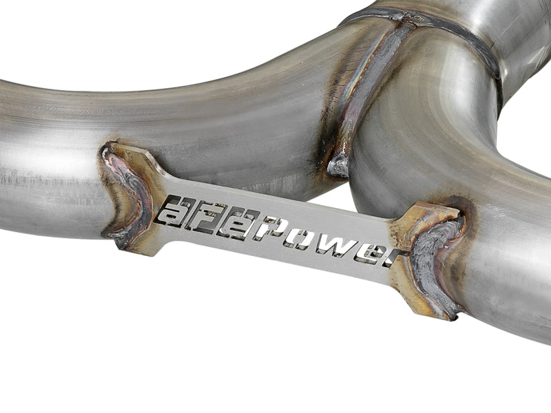 aFe Takeda 3in-2.5in SS Axle-Back Exhaust w/Polished Tips 2018 Hyundai Elantra GT Sport I4-1.6L(t) - Burkken Auto Parts