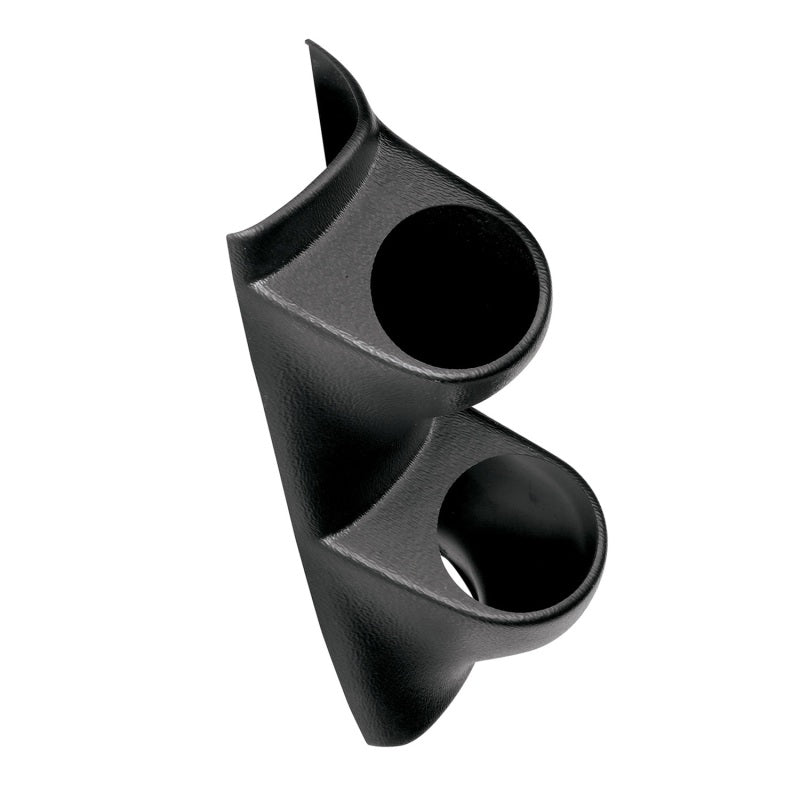 Autometer 79-93 Ford Mustang Dual 2 1/16 Inch Black Gauge Pod - Burkken Auto Parts