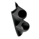Autometer 79-93 Ford Mustang Dual 2 1/16 Inch Black Gauge Pod - Burkken Auto Parts