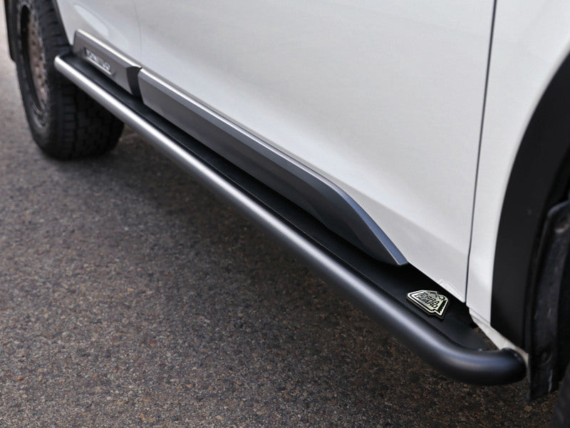 aFe POWER 20-23 Subaru Outback H4 2.4L (t) / H4 2.5L Terra Guard Trail Slider Steps - Black - Burkken Auto Parts