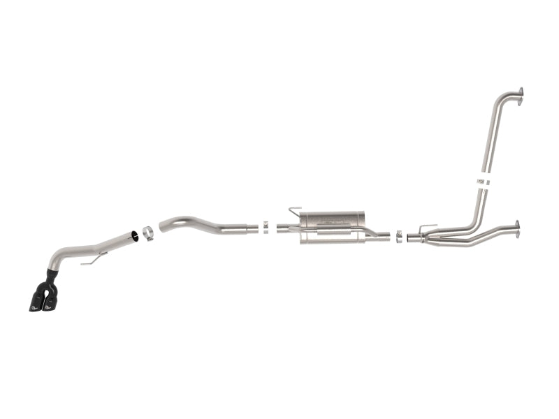 aFe 2022+ Nissan Frontier V6 Vulcan Series SS Cat-back Exhaust w/ Black Tips