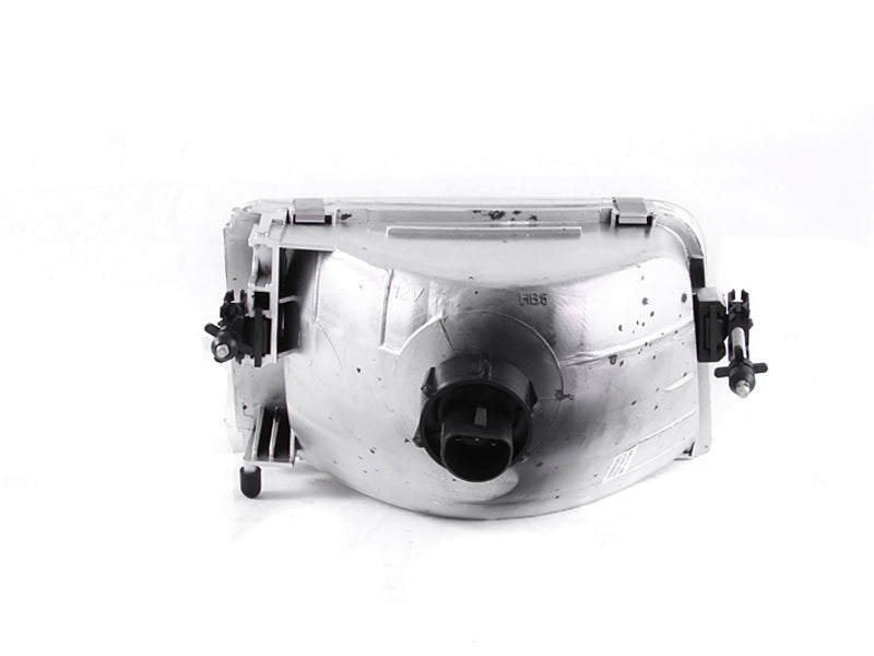 ANZO 1993-1997 Ford Ranger Crystal Headlights Chrome - Burkken Auto Parts