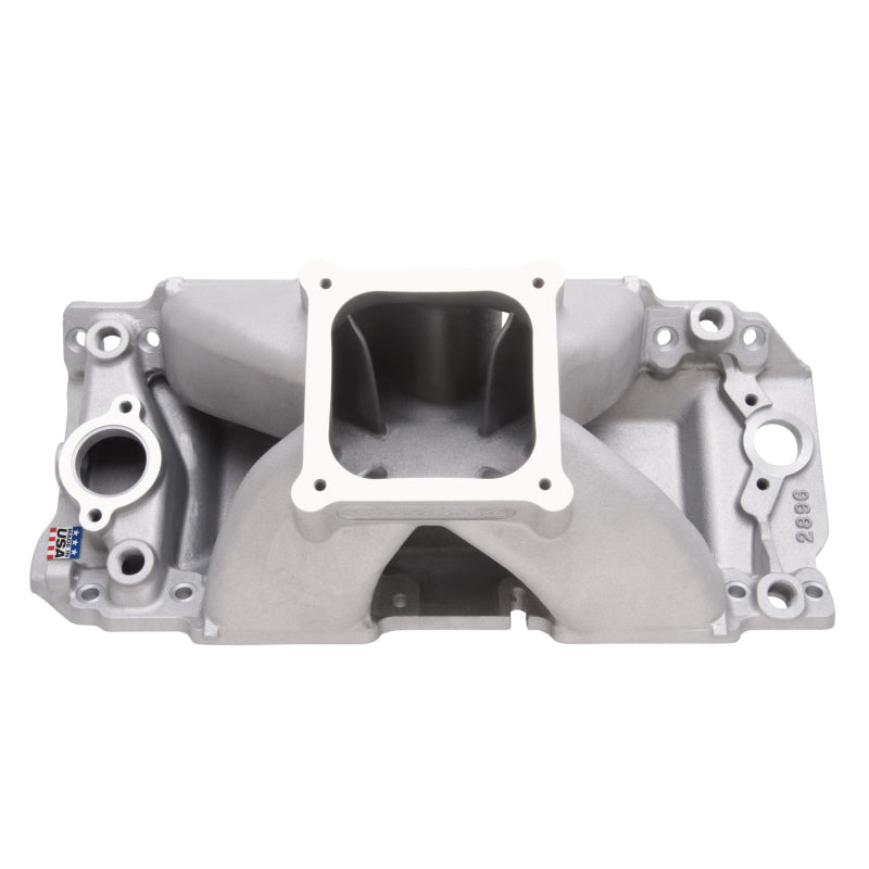 Edelbrock Manifold BB Chevy Short Deck Super Victor II (565) CNC Port-Matched for 60409 CNC Heads - Burkken Auto Parts