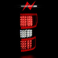 ANZO 18-19 Ford F-150 LED Taillights Chrome - Burkken Auto Parts