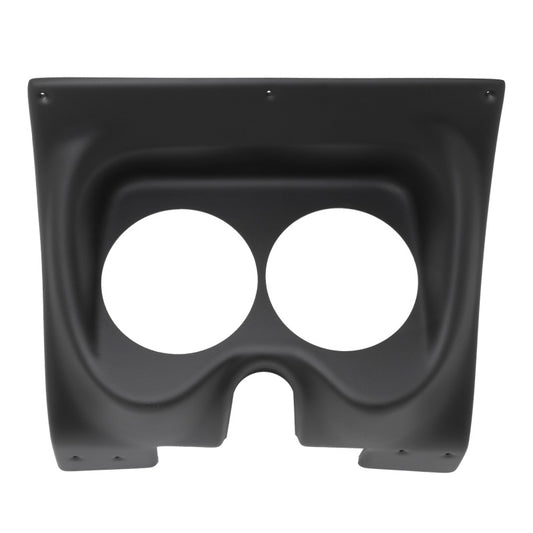 Autometer 67-68 Camaro/Firebird (2 5in.) Direct Fit Gauge Pod - Black Finish - Burkken Auto Parts
