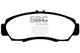 EBC 01-03 Acura CL 3.2 Redstuff Front Brake Pads - Burkken Auto Parts