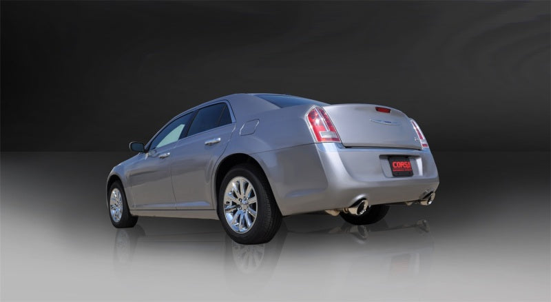 Corsa 2011-2014 Chrysler 300 R/T 5.7L V8 Polished Xtreme Cat-Back Exhaust - Burkken Auto Parts