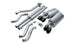 Corsa 1996-1996 Cat-Back Exhaust w/ Twin 3.5in Black Tips 96-96 Chevrolet Corvette C4 5.7L V8 LT4 - Burkken Auto Parts
