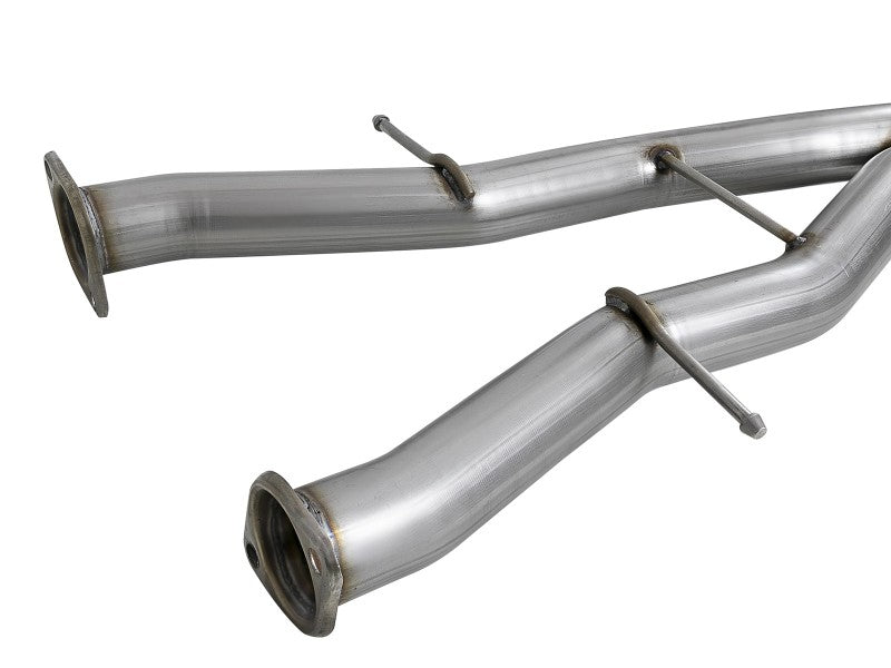 aFe MACHForce XP 12-17 Jeep Grand Cherokee WK2 SRT8 V8-6.4L 304SS Cat-Back Exhaust w/o Resonator - Burkken Auto Parts