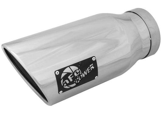 aFe MACH Force-Xp 5in Inlet x 7in Outlet x 15in length 304 Stainless Steel Exhaust Tip - Burkken Auto Parts