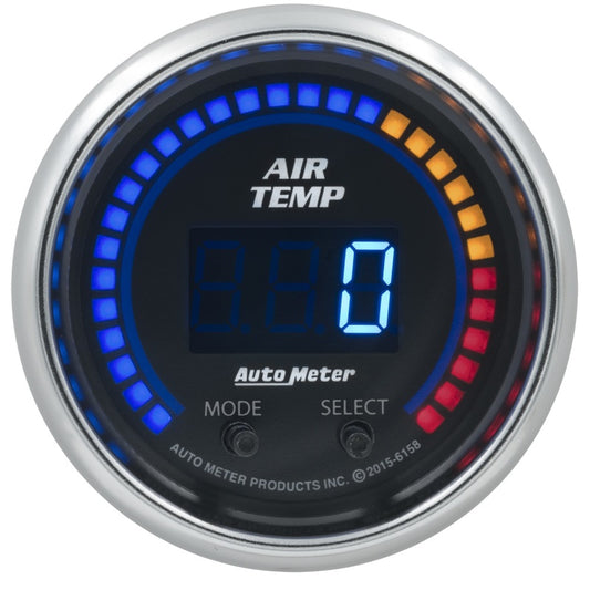 Autometer Cobalt 2-1/6in 0-300 Degree F Digital Air Temp Gauge - Burkken Auto Parts