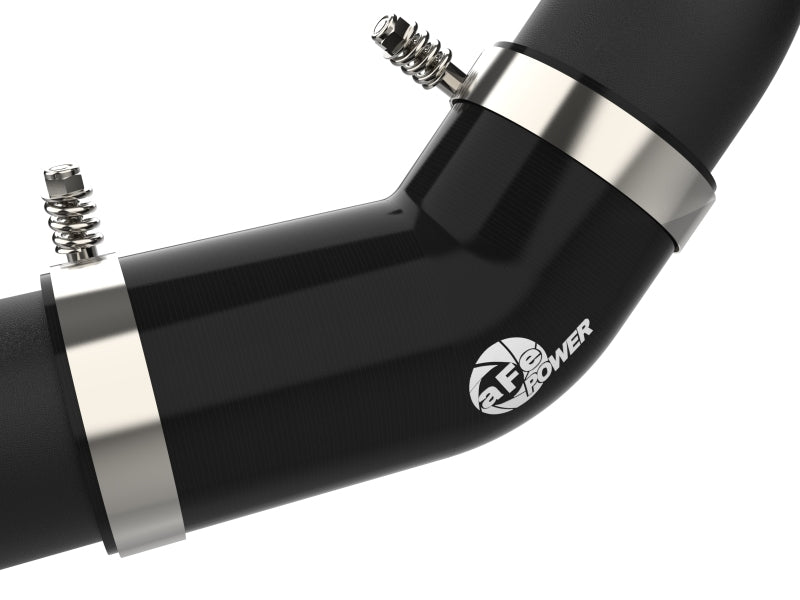 aFe 16-19 RAM 1500 V6 3.0L (TD) BladeRunner 3in Aluminum Hot & Cold Charge Pipe Kit - Black - Burkken Auto Parts